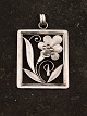 830 silver art 
deco pendant