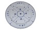 Blue Fluted Plain
Extra large round platter 35.5 cm. from 1860-1893