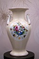 Antique, 19th 
century vase 
from Bing & 
Grondahl with 
handle and 
painted floral 
motifs on both 
...