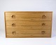wall-mounted 
chest of 
drawers in 
rosewood, 
designed by 
Albert Hansen 
in the 1960s as 
part of the ...