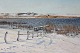 Johannes Larsen
Winter 
landscape 1922