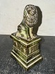 Smaller (heavy) 
figure of the 
Isted Lion in 
bronze. Made by 
the sculptor H. 
W. Bisssen 
1859-60 ...