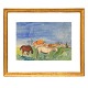 Jens 
Søndergaard, 
1895-1957, 
water color
Landscape with 
horses signed 
and dated 1941
Visible ...