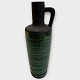 Strehla 
ceramics, retro 
vase, with 
handle, Green 
and brown, 
height 21cm, 
good condition