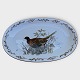 Mads Stage, 
Hunting 
porcelain, 
Serving dish, 
Pheasant, 22 x 
32 cm *Good 
condition*