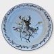 Mads Stage, 
Hunting 
Porcelain, 
Plate 23.5 cm, 
Red Deer *Good 
condition*
