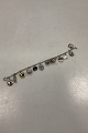 Tysk Sølv 
Armbånd med 
Charms