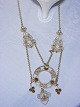 Silver 830s. 
Necklace 
filigran, 
gilded silver.  
Fine condition.