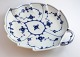 Royal 
Copenhagen. 
Musselmalet, 
riflet. Blad 
asiet. Model 
...