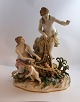 Meissen. The capture of the Tritons. Height 31 cm. Width 25 cm. (2 quality). 
There are a few errors and defects on the figure.