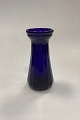 Cobalt blue 
Flower Bulb 
Vase Holmegaard 
/ Kastrup / 
Fyens 
Glassworks. 
Strong glass 
with striped 
...