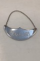 Dorthe 
Goldschmidt 
"Perikum" 
Silver Bottle 
marker 830s
Measures: 6.6 
cm / 2.60 Inch
Weight: ...