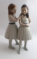 Royal 
Copenhagen. 
Porcelain 
figurine. 
Ballet girls. 
...