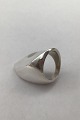 Georg Jensen / 
Hans Hansen 
Sterling Silver 
Moderne Ring 
(B)