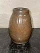 Brown glazed 
ceramic vase 
From L. Hjorth
