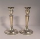 Silver 
candlesticks 
(830). A pair. 
Height 19 cm.