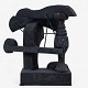 Robert Jacobsen
Sculpture in 
cast black 
bronze. ...