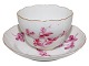 Royal 
Copenhagen 
coffeecup and 
matching saucer 
with pink 
flowers from 
around 1890.
Factory ...