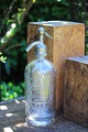 Decorative, old 
soda glass 
siphon from the 
CITO factory in 
Randers. 
Height: 31cm.