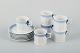 Royal 
Copenhagen Blue 
Fan, six coffee 
cups with 
matching 
saucers.
Circa 1970s.
Designed by 
...