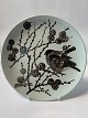 Bird plate / 
dish. Mads 
Stage for 
Nymølle.
Decoration 
number 
4053-1256.
Motif ...