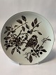 Bird plate / 
dish. Mads 
Stage for 
Nymølle.
Decoration 
number 
4053-1263.
Motif Grey ...