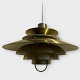JEKA Verona 
lamp in brass 
from the 1970s, 
good condition, 
approx. 40cm in 
diameter