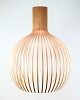 Large pendant 
lamp Octo 4240 
by Seppo Koho 
for Secto 
Design, 
Finland. Made 
of birch wood. 
...