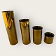 Peter Jensen 
A/S, 4 brass 
tealight 
candlesticks 
sold from 
Illums 
Bolighus, good 
condition, ...