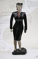 Decorative lady 
carved in wood 
from the 
1930s...