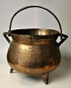 Three-legged bronze pot, 17th/18th century. Northern ...