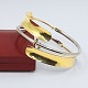 Ole Bent 
Petersen design 
jewellery.
Ole Bent 
Petersen; A 
bangle made of 
18k gold and 
...
