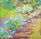 Inge Blomqvist
Swedish artist
Landscape 
composition.
Oil on panel.
A colourful 
and ...