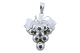 Herman Siersbøl sterling silver grape brooch.Hallmarked "HS 925S". Herman Siersbol was a ...