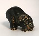 Royal 
Copenhagen. 
Stoneware 
elephant 
figurine. Model 
22743. Length 
10 cm. (1 
quality)