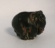 Royal 
Copenhagen. 
Stoneware 
elephant 
figurine. Model 
20225. Height 
5.5 cm. (1 
quality)