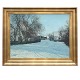 Ole Ring, 
1902-72, oil on 
canvas
View from a 
village in 
Sjælland
Signed Ole 
Ring 1963
Visible ...