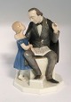 Bing & Gröndahl. Porcelain figure. H.C. Andersen. Model 2037. Height 23 cm. (1 
quality)