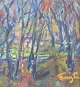 Frans Lundberg 
(1903–1993)
Oil on panel.
A vibrant and 
atmospheric 
work, where 
bold ...