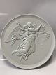Royal Copenhagen Bisquit plate by Thorvaldsen, Dag.
Measures 15 cm.