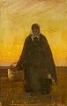 Michael Ancher 
1849-1927
1907
44 x 28 cm. 
(49 x 33 cm)
