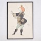Lithographic 
print signed by 
Bjørn Wiinblad. 
Framed in a 
black frame. 
Decorative and 
timeless ...