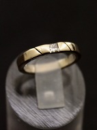 14 karat white gold ring