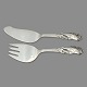 Cohr; A fish 
serving set of 
sterling silver