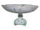 Royal Copenhagen Green Fluted Half Lace with gold trim, cake stand.It is super rare to find ...