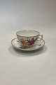 Royal 
Copenhagen Full 
Saxon Flower 
Large Teacup 
No. 1550