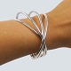 Georg Jensen, 
Allan Scharff; 
Alliance 
armring i 
sterling ...