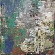 Composition" 
Oil painting on 
canvas in 
silver frame.