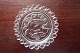Alte coasters 
made of glass
With beautiful 
decorations ...