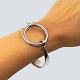 Hans Hansen; A 
brangle of 
sterling silver